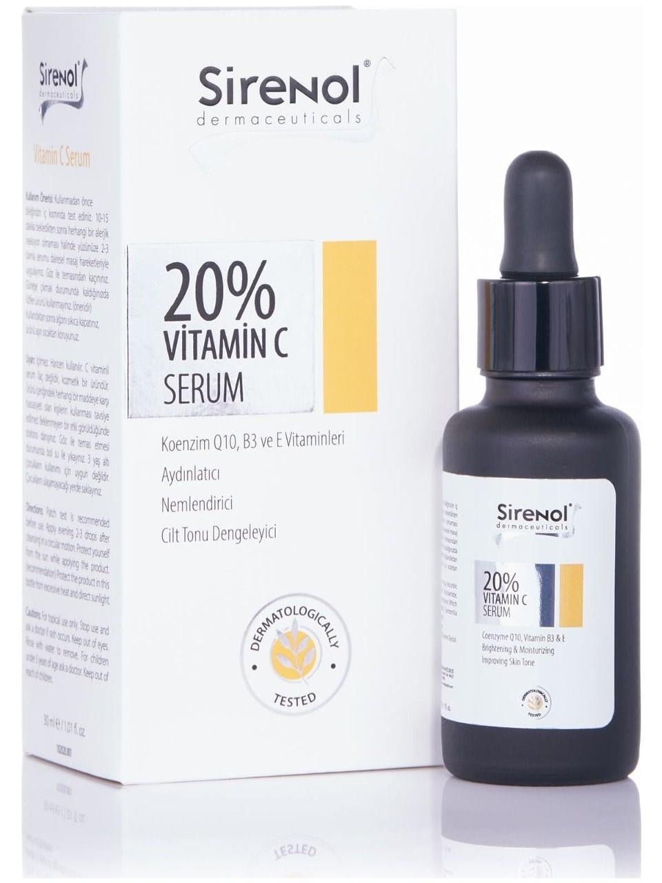Sirenol %20 Vıtamın C Serum 30 ml-Sirenol