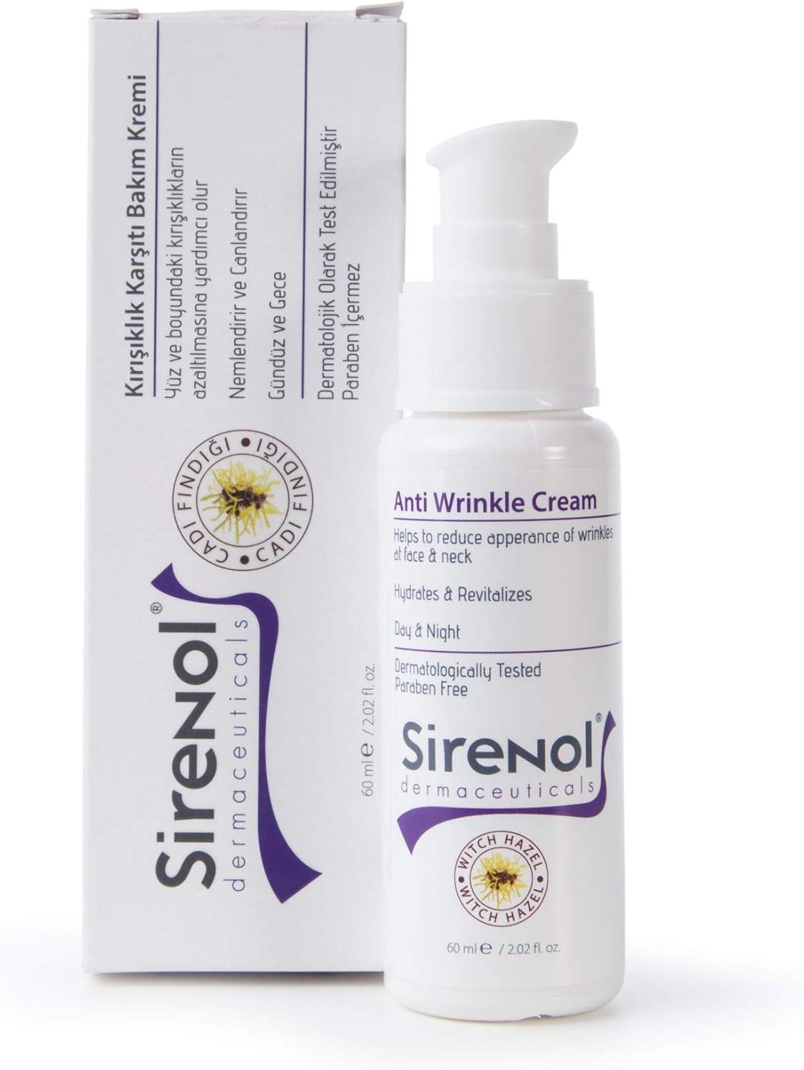Sirenol Kırışıklık Karşıtı Bakım Kremi 60 ml-Sirenol