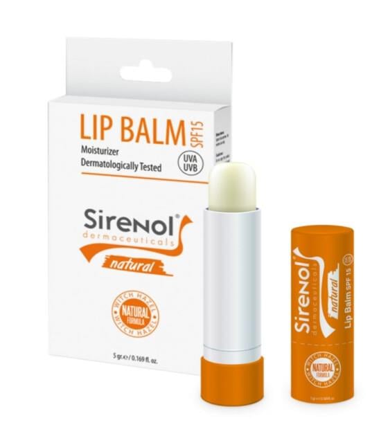 Sirenol Lip Balm SPF15 5 gr-Sirenol