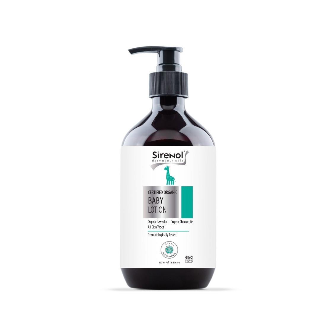 Sirenol Organik Sertifikalı Bebek Losyonu 250 ml-Sirenol