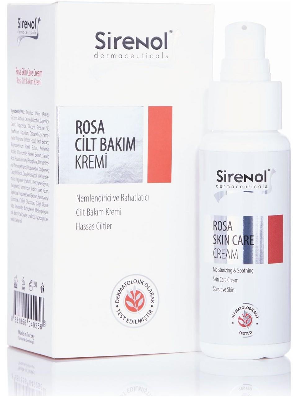 Sirenol Rosa Cilt Bakım Kremi 60 ml-Sirenol