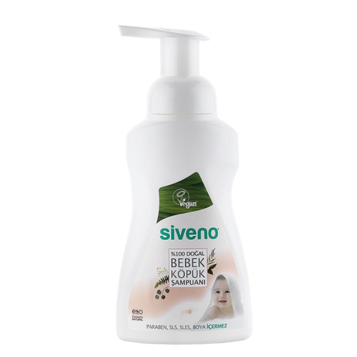 Siveno Doğal Bebek Köpük Şampuanı 250 Ml