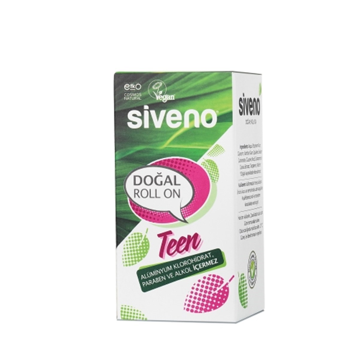 Siveno Doğal Roll On Teen Pink 50 Ml