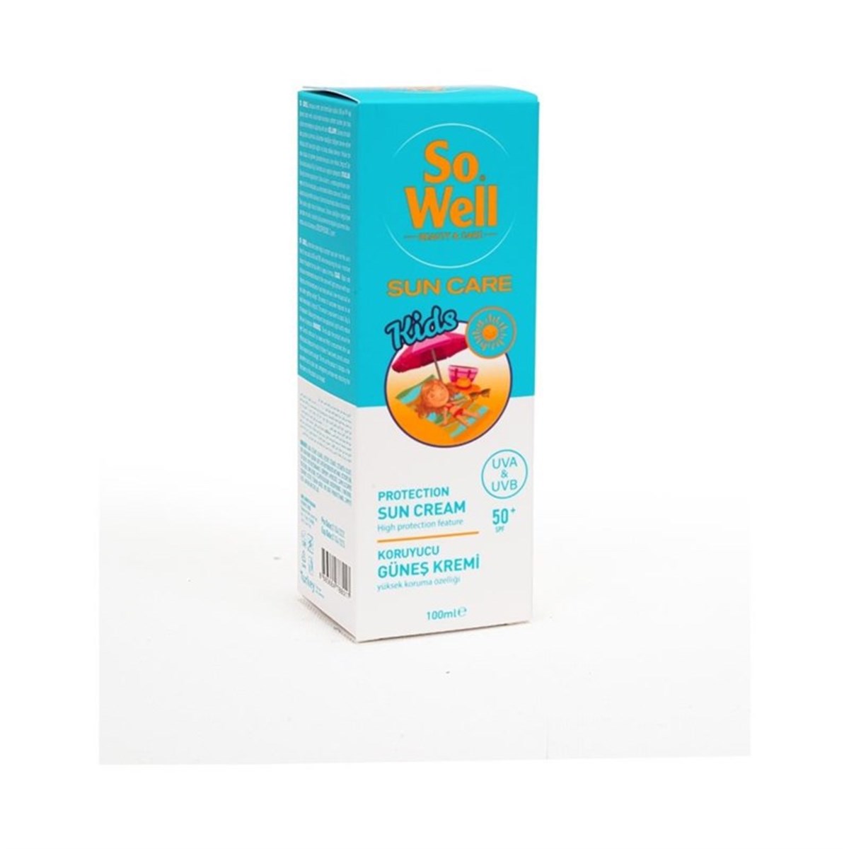 So Well Kids Koruyucu Güneş Kremi SPF 50+ 100 ml