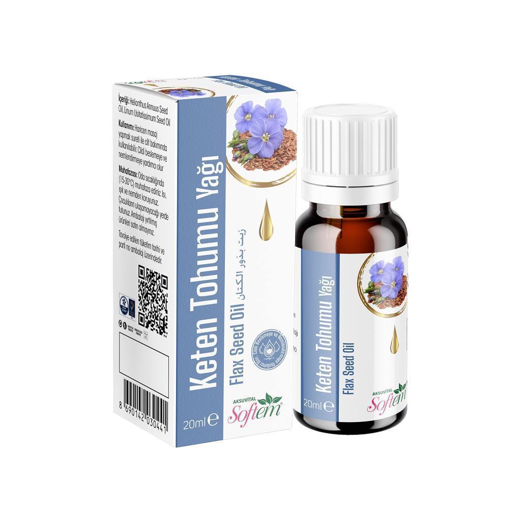 Softem Keten Tohumu Yağı 20 Ml