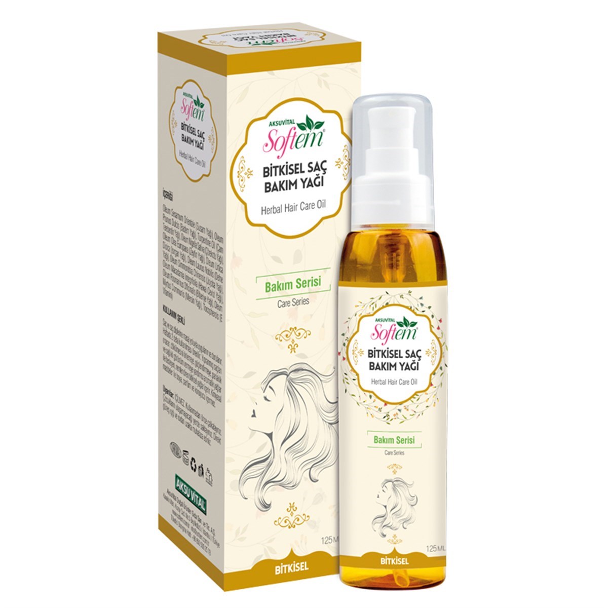 Softem Saç Bakım Yağı 125 ml