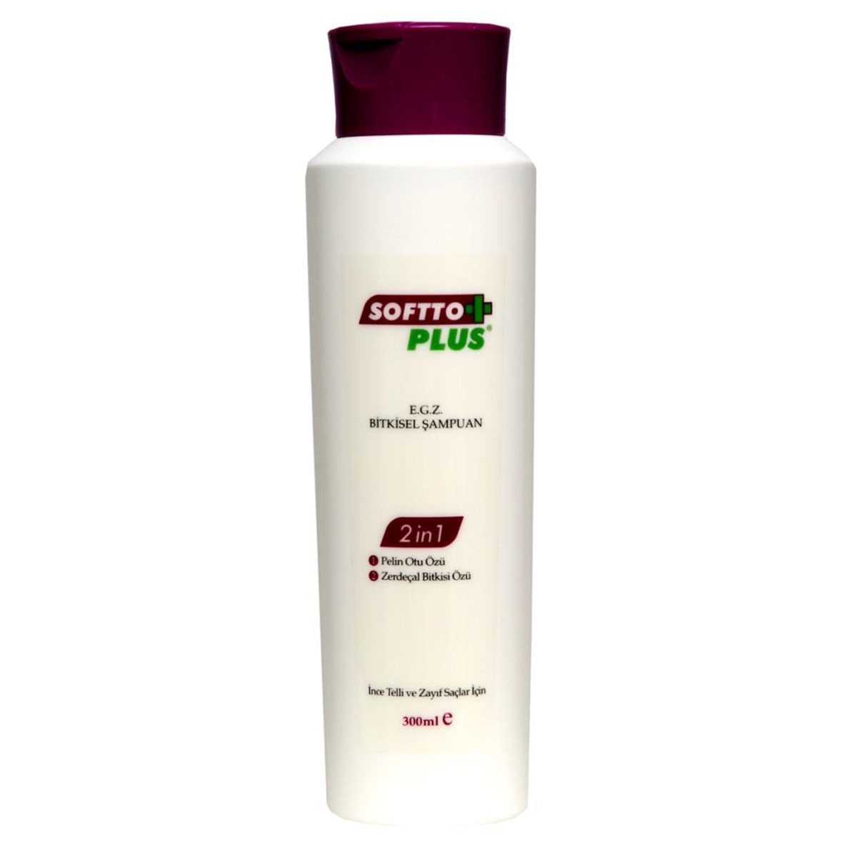 Softto Plus 2 İn 1 Egzama Saç Dökülmesi Şampuanı 300 Ml
