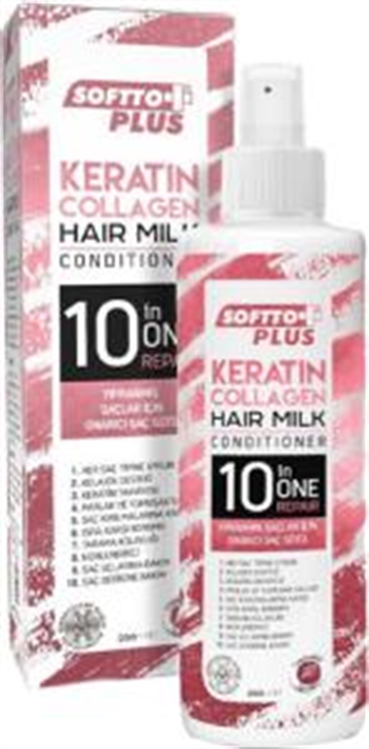 Softto Plus Keratin Kolajen Saç Sütü 250 ml
