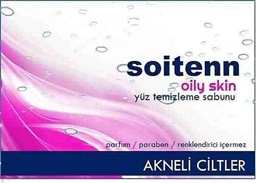 Soitenn Oily Skin Akneli Cilt Temizleme Sabunu 75 gr-Soitenn