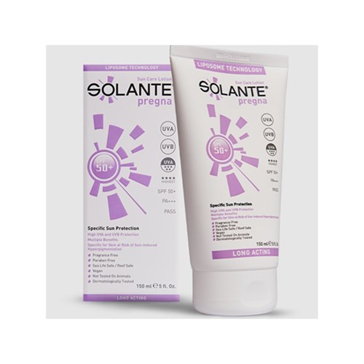 Solante pregna SPF 50+ Losyon 150 ml