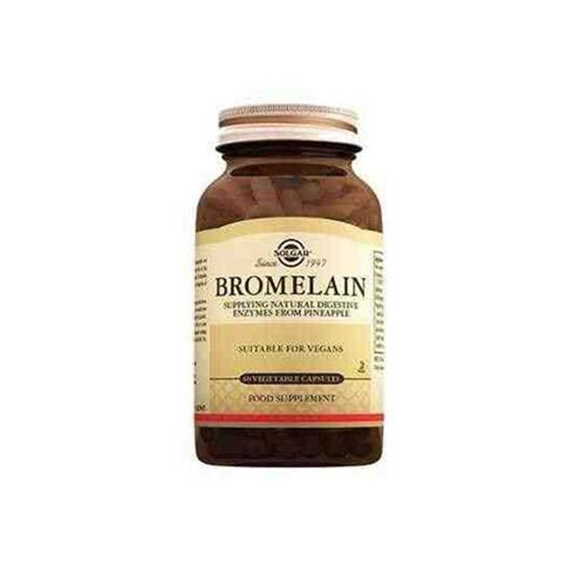 Solgar Bromelain 150 mg 60 Kapsül