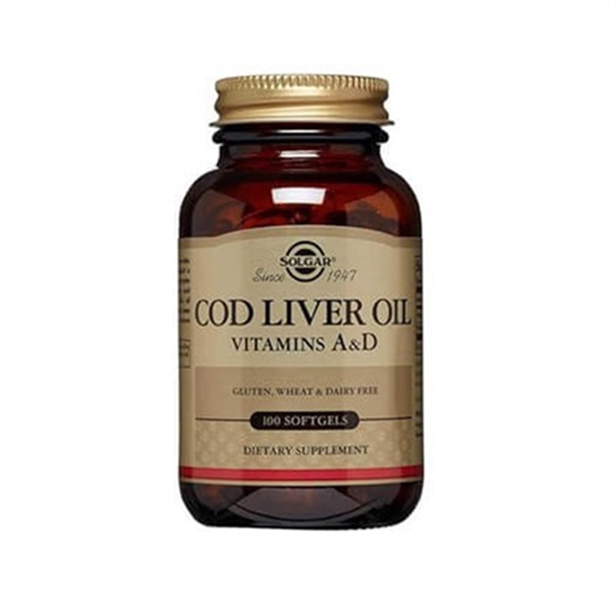 Solgar Cod Liver Oil 100 Softjel