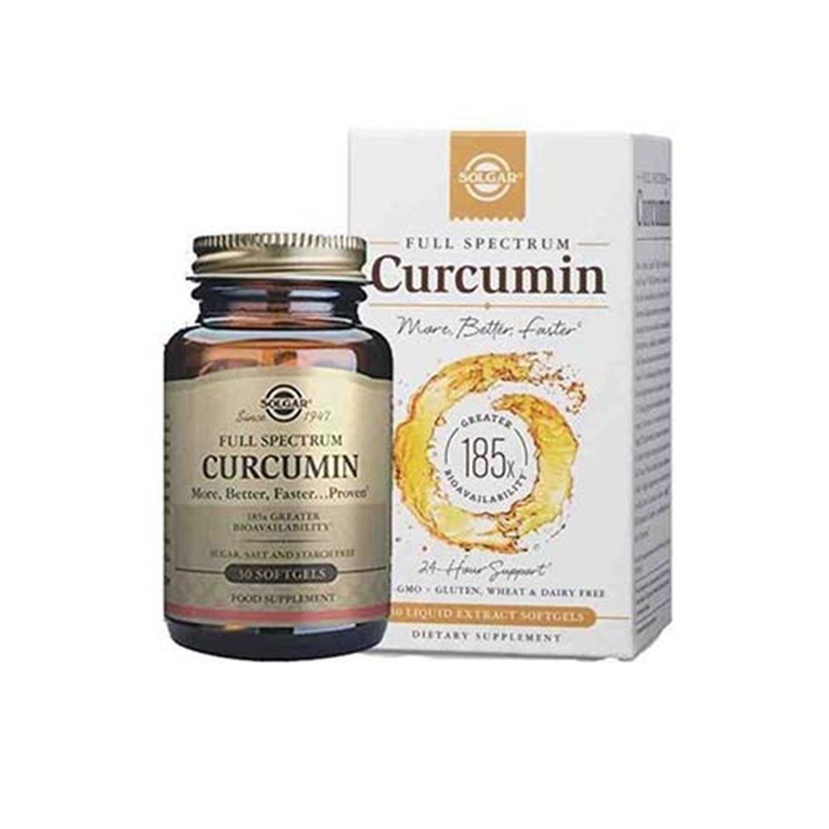 Solgar Full Spectrum Curcumin 185X