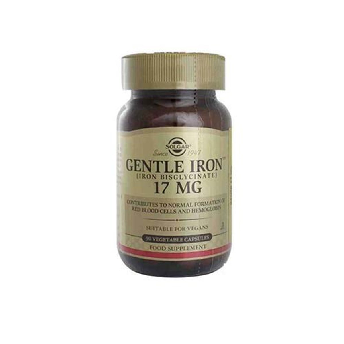 Solgar Gentle Iron 17 Mg 90 Kapsül