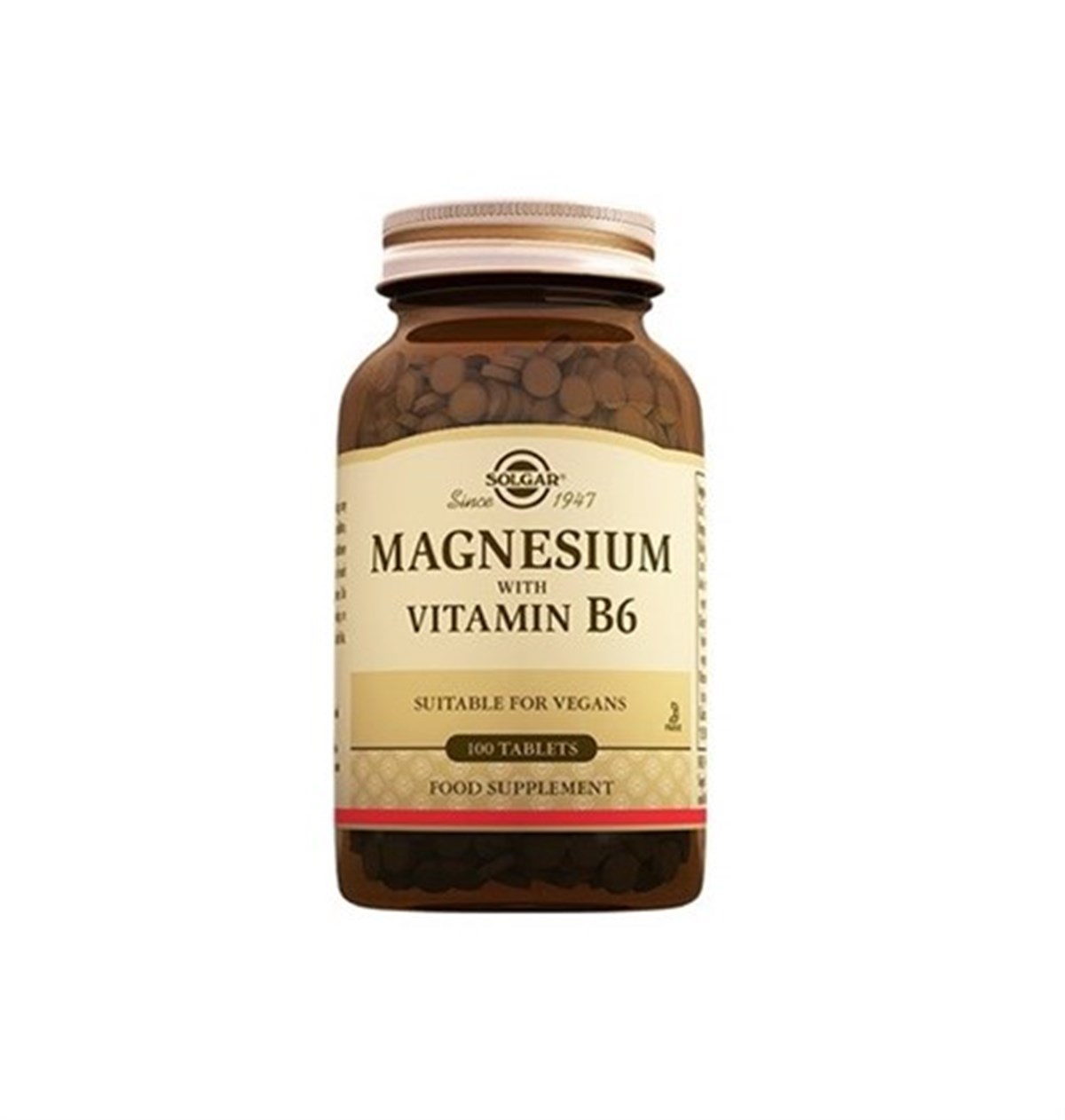 Solgar Magnesium Vitamin B6 100 Tablet