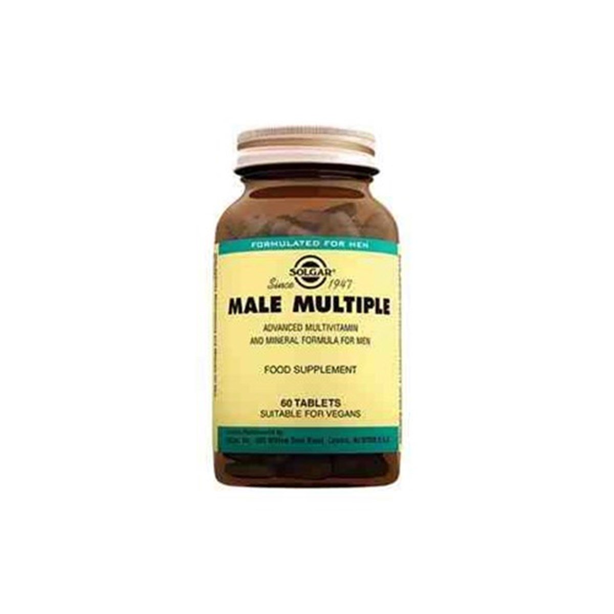Solgar Male Multiple 60 Tablet