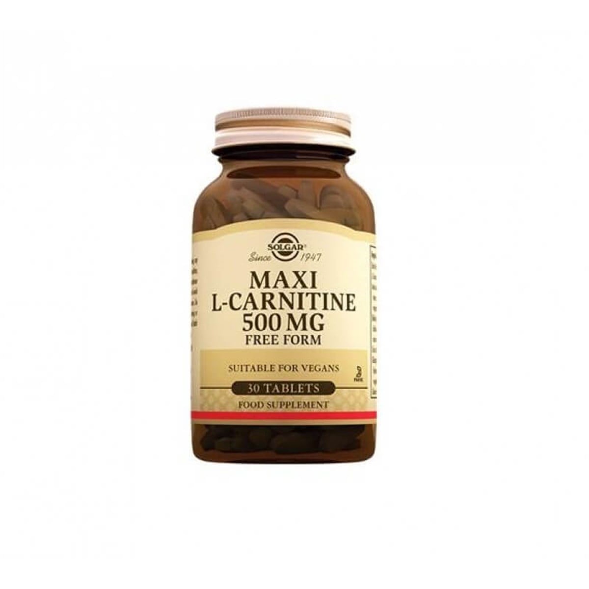 Solgar Maxi L-Carnitin 500 Mg 30 Tablet-Solgar