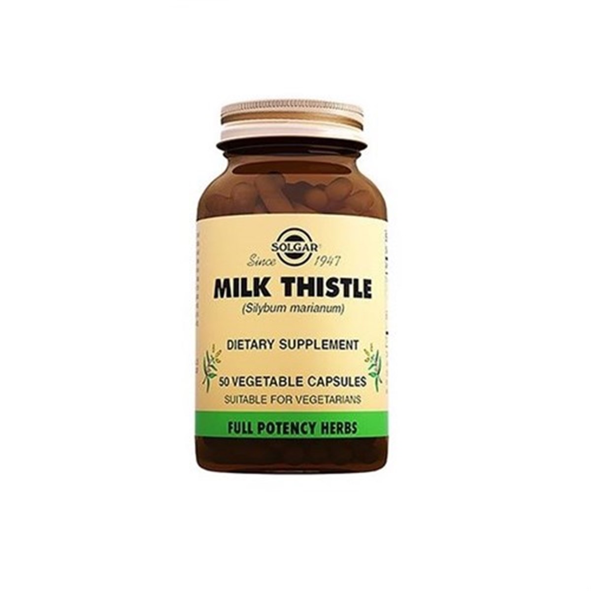 Solgar Milk Thistle 50 Kapsül | Dermolist.com da!