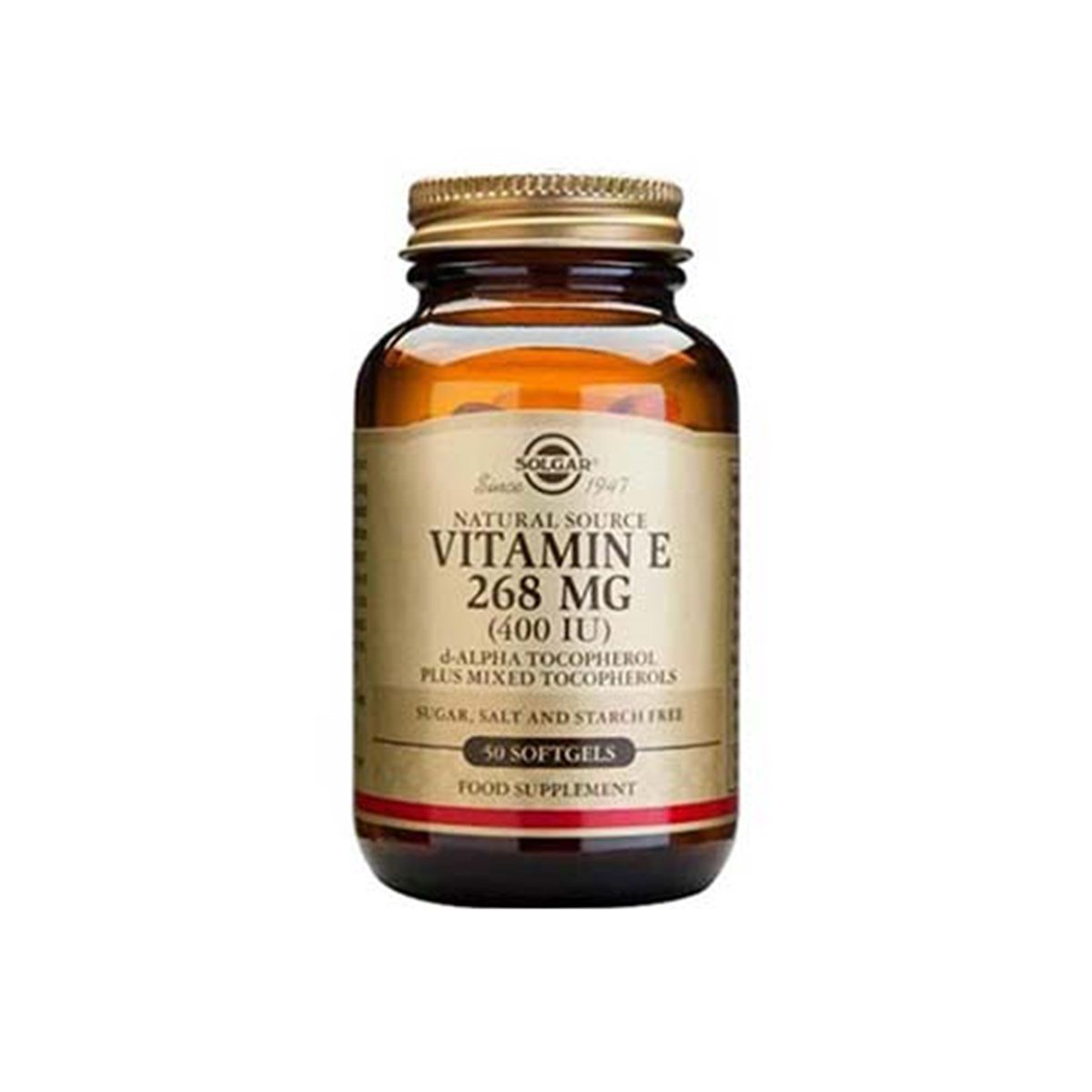 Solgar Vitamin E 400 Iu 50 Kapsül