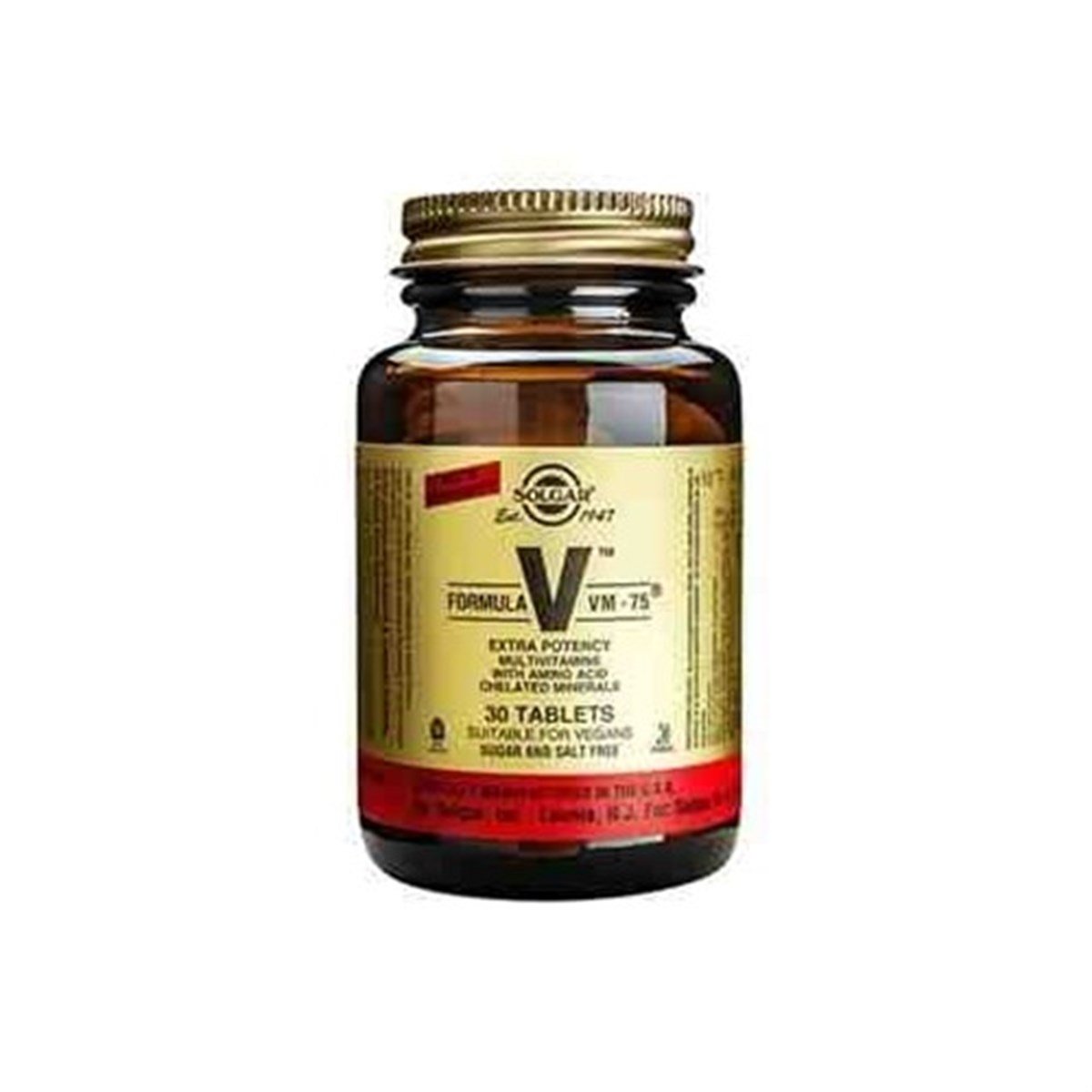 Solgar Vm 75 Multi Vitamin 30 Tablet