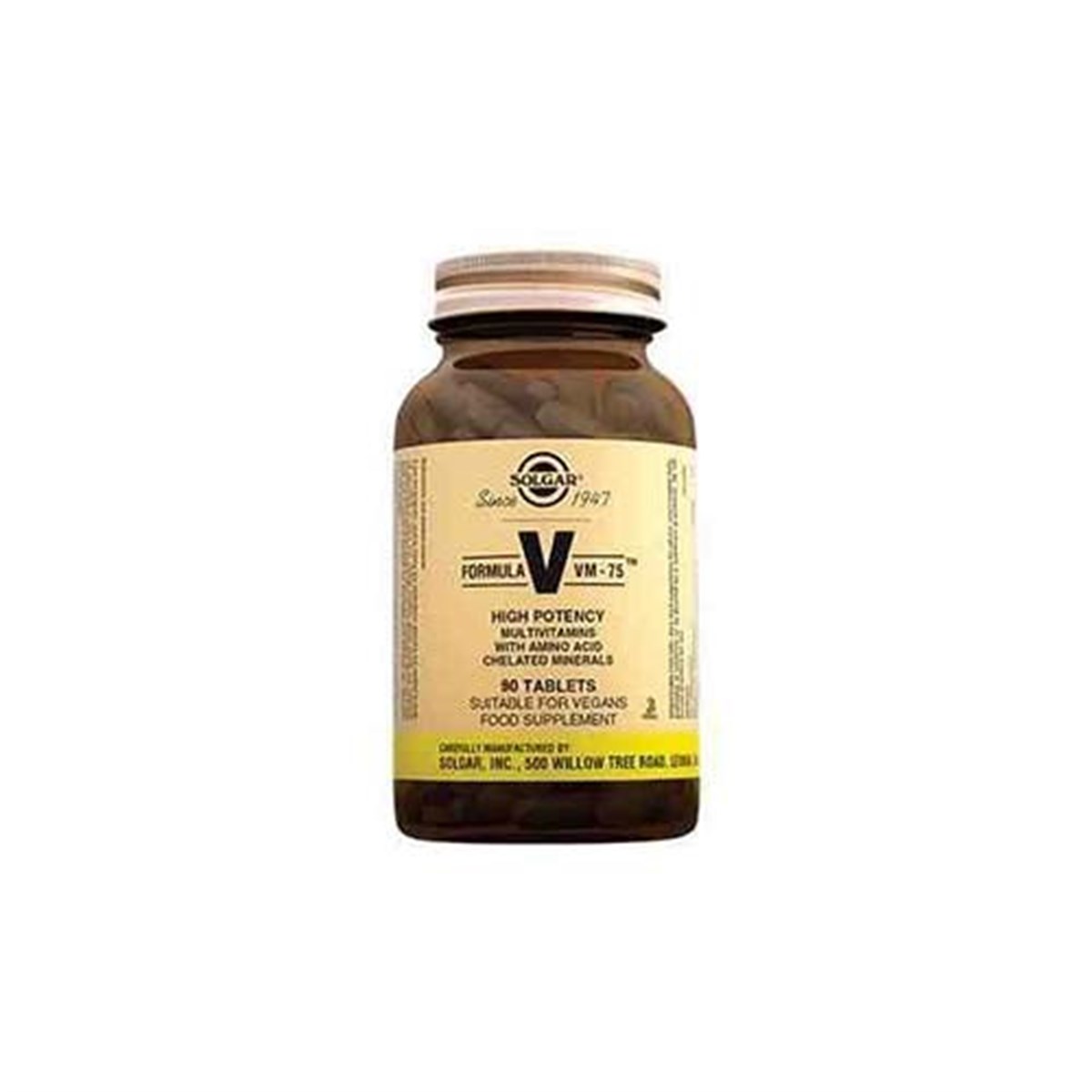 Solgar Vm-75 Multivitamin 90 Tablet