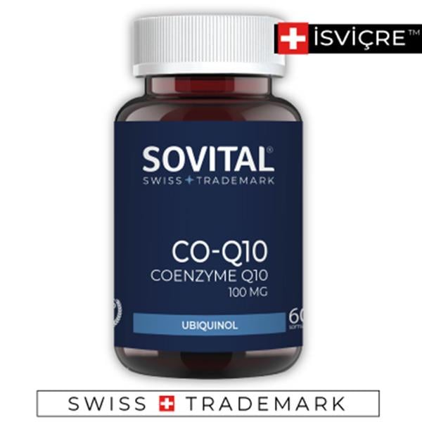 Sovital CO - Q10 100 mg 60 Yumuşak Kapsül-Sovital