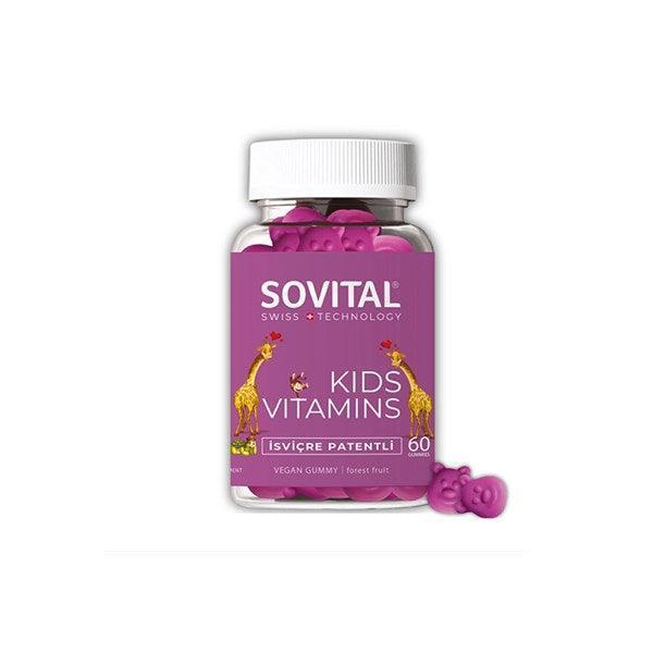 Sovital Kids Vitamins 60 Gummies-Sovital