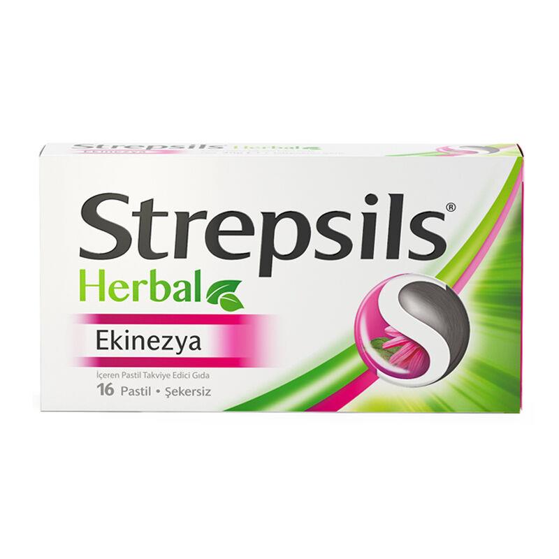Strepsils Herbal Ekinezya 16 Pastil-Strepsils