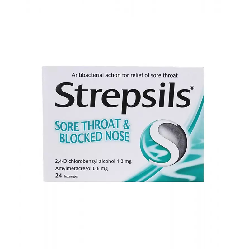 Strepsils Mentollü 24 Pastil-Strepsils