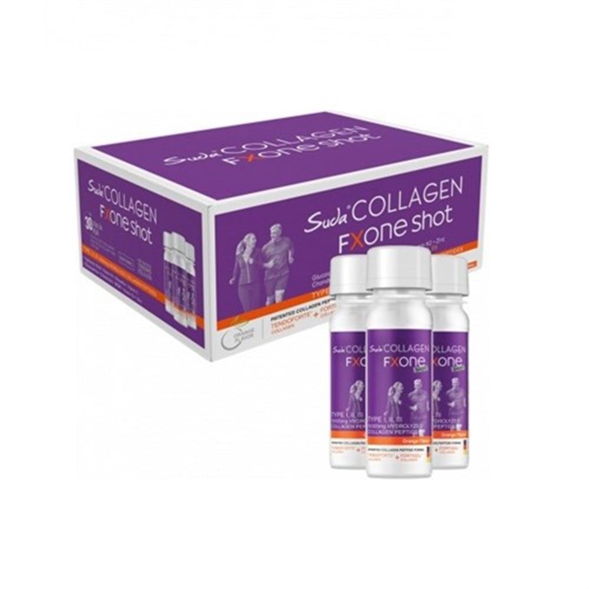 Suda Collagen Fxone Shot ( Portakal Aromalı ) 30*60 ml