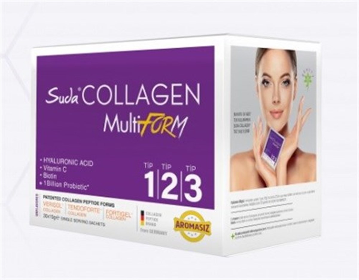 Suda Collagen MultiForm Aromasız 30 x 10 gr