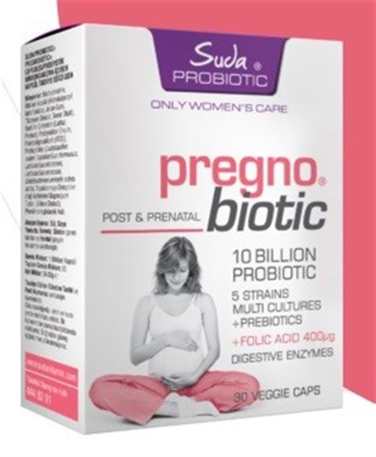 Suda Probiotic Pregno Biotic Takviye Edici Gıda 30 Tablet
