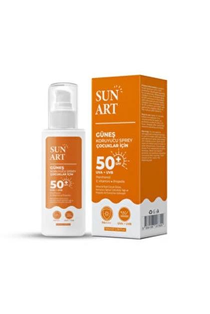 Sunart Güneş Sprey Çocuklar İçin SPF50+ 100 ml-Sunart