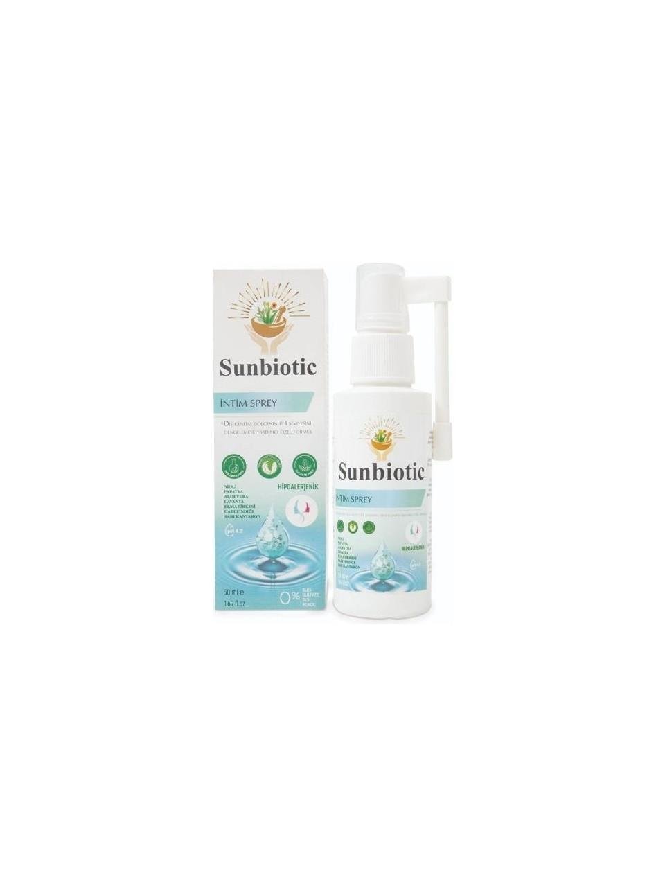 Sunbiotic İntim Sprey 50 ml-Sunbiotic