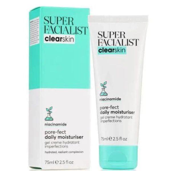 Super Facialist Niacinamide İçeren Gözenek Sıkılaştırıcı Aydınlatıcı Günlük Yüz Nemlendiricisi 75 ml-Super Facialist