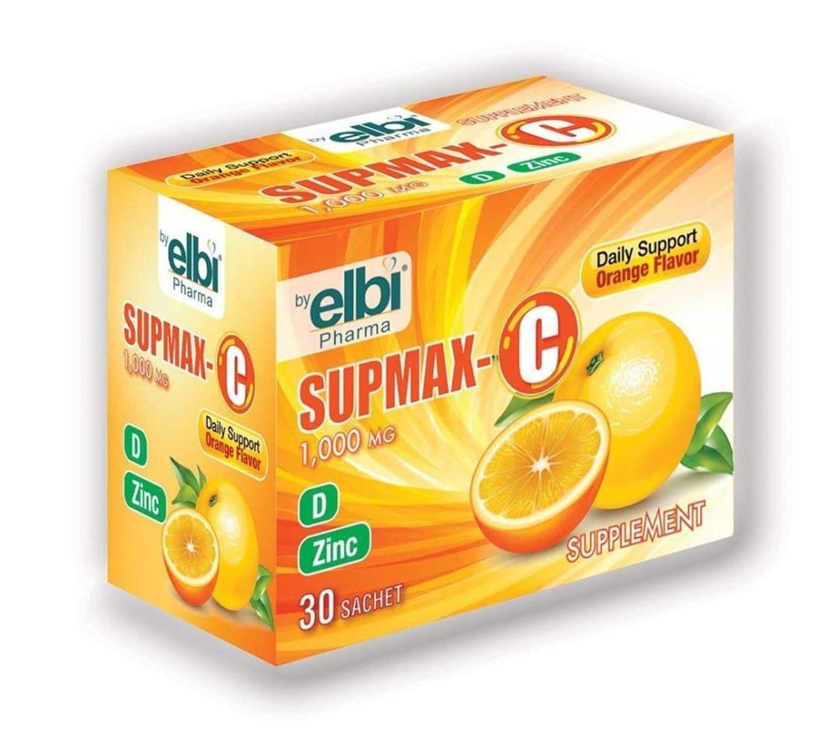 Supmax C Vitamini D Vitamini Çinko 1000 Mg 30 Şase