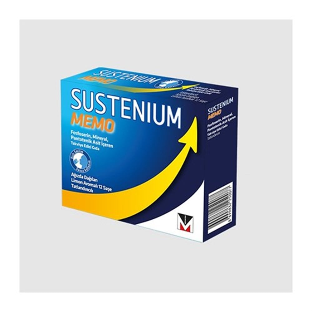 Sustenium Memo Limon Aromalı 12 Şase