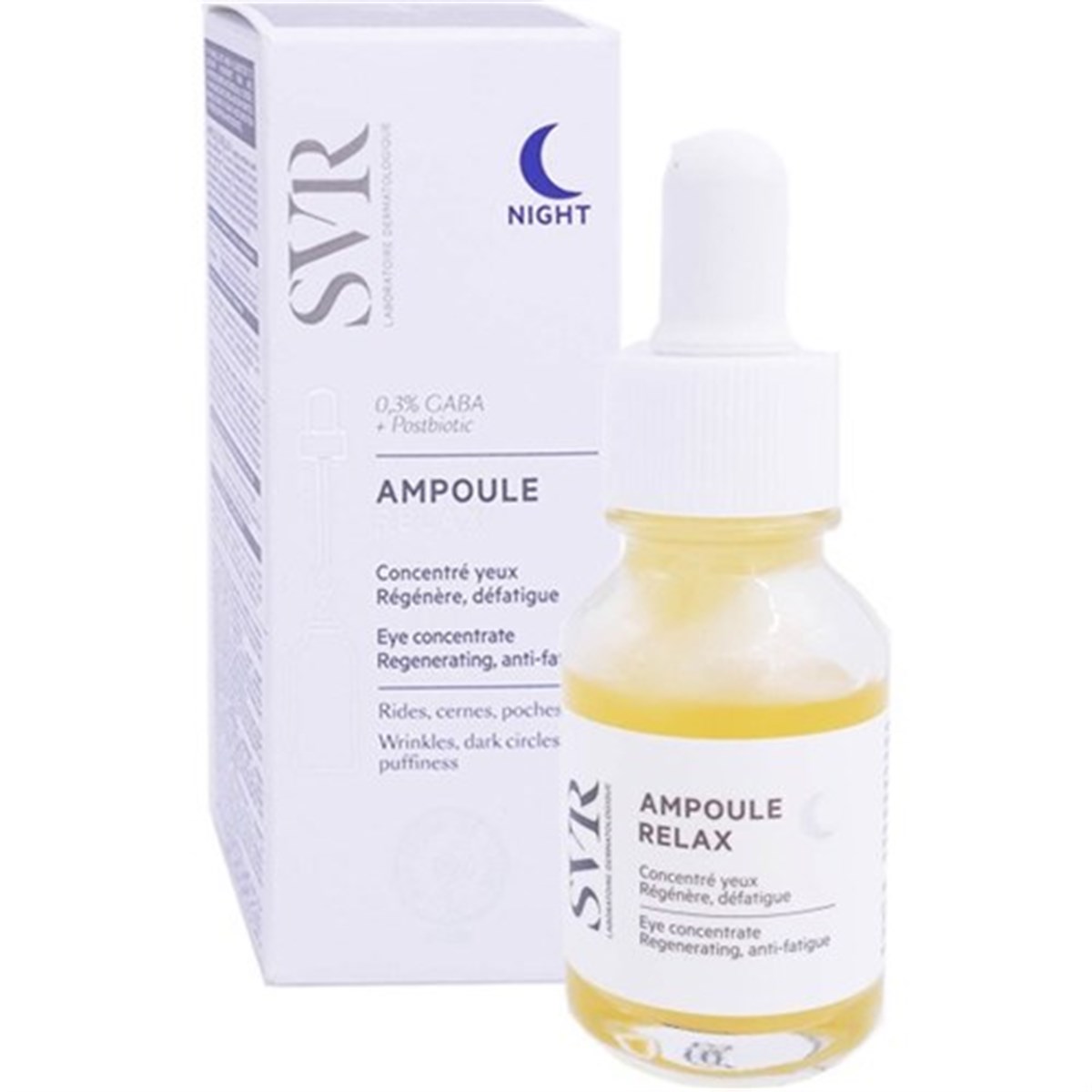 Svr Night Ampoule Relax Eye Concetrate 15 ml