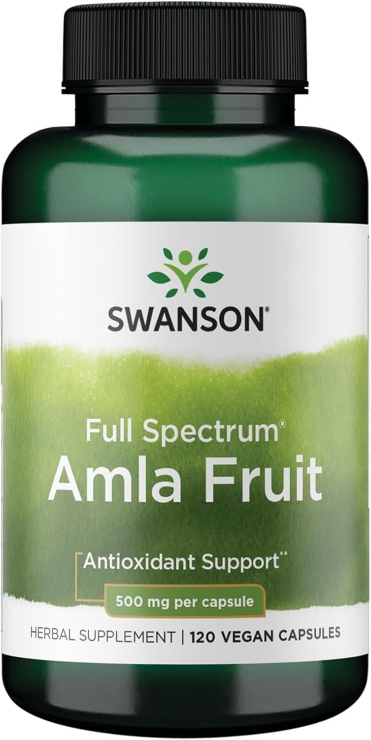 Swanson Amla Fruit 500 mg 120 Capsules-Swanson