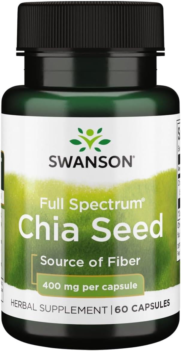 Swanson Full Spectrum® Chia Seed 400 Mg 60 Kapsül-Swanson