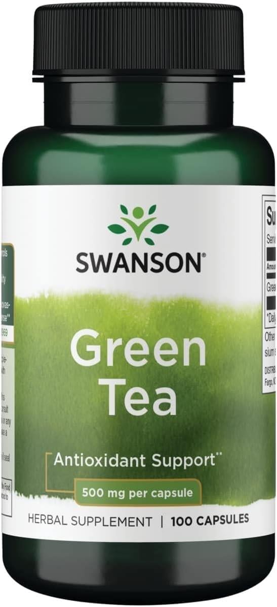 Swanson Green Tea 500 Mg 30 Kapsül-Swanson