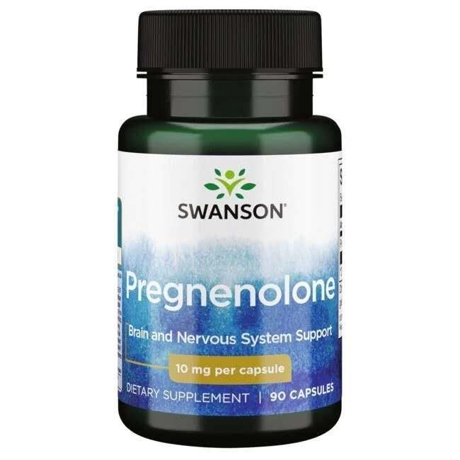 Swanson Pregnenolone 10 mg 90 Capsules-Swanson