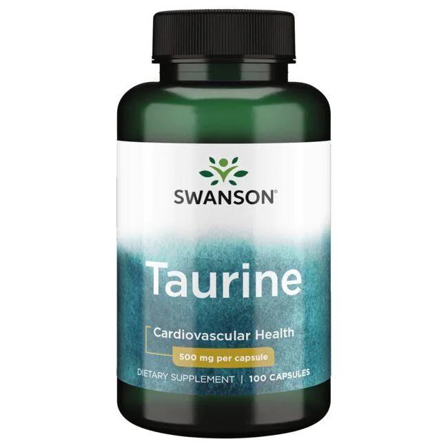 Swanson Taurine 500 Mg 100 Kapsül-Swanson