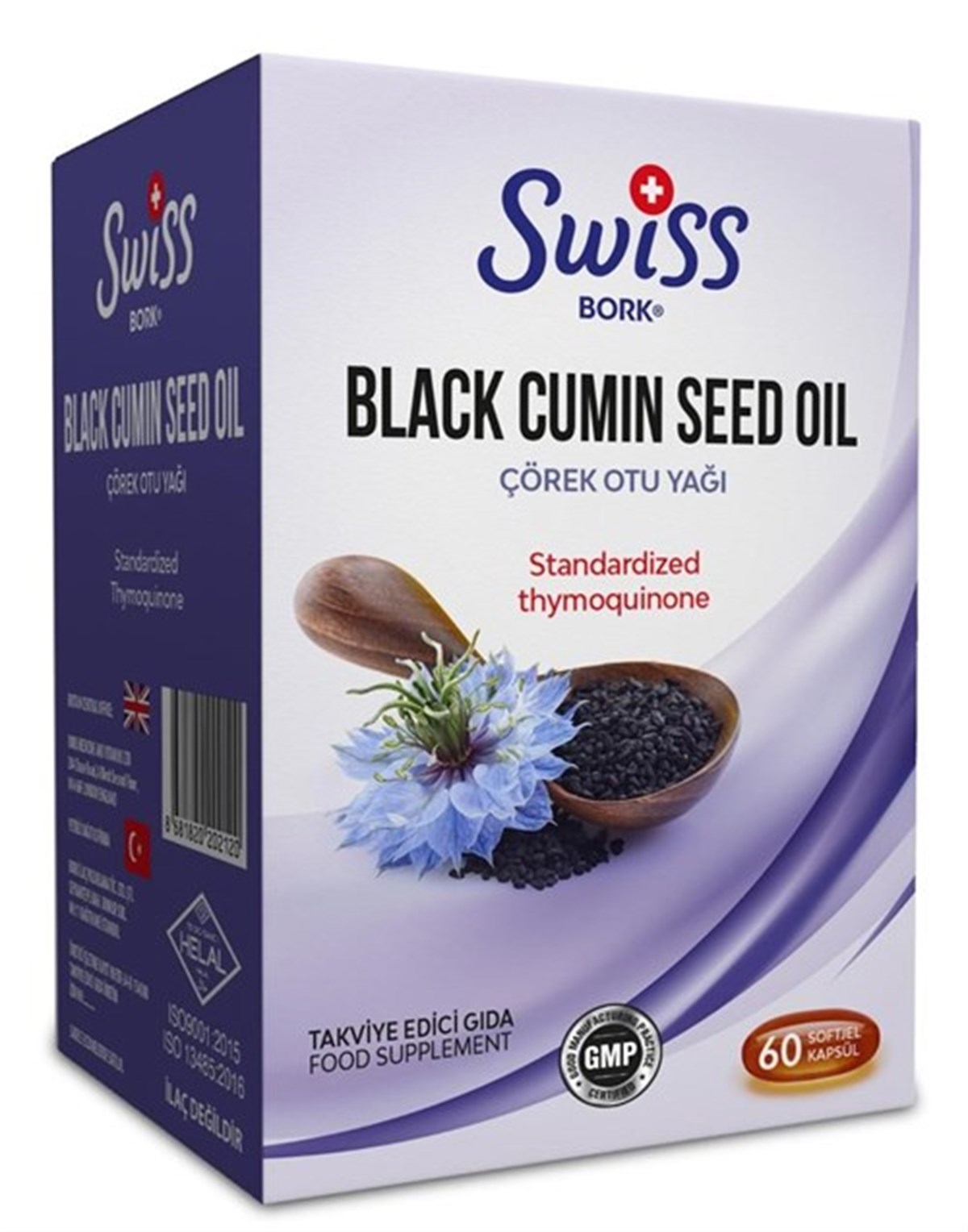 Swiss Bork Çörek Otu Yağı 60 Softjel