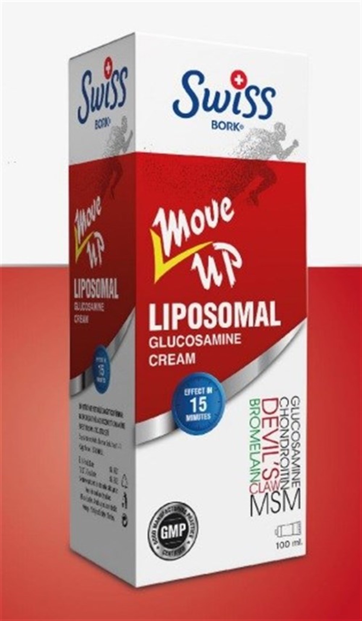 Swiss Bork Move Up Lipozomal Glucosamine Cream 100 ml