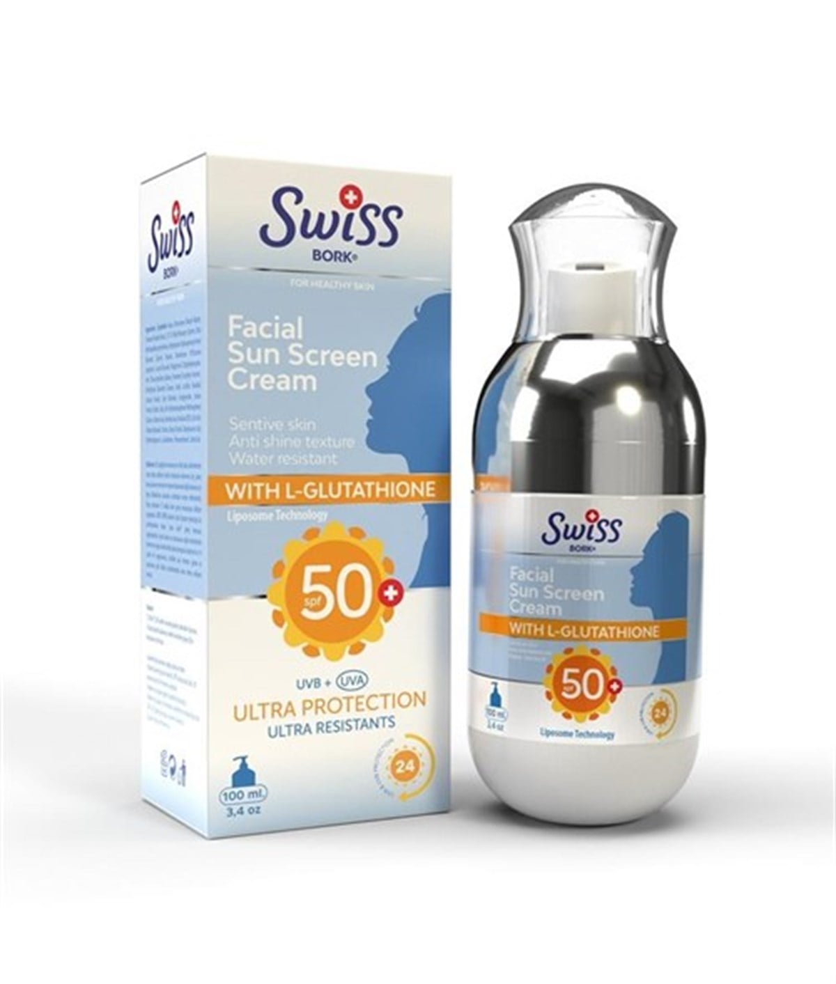 Swiss Bork Yüz Güneş Kremi 100 ml