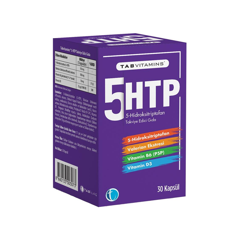 TabVitamins 5HTP 30 Kapsül-TAb ilaç