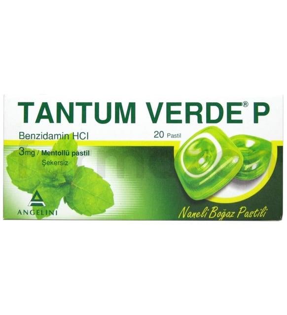 Tantum Verde P Naneli 20 Pastil-Tantum Verde P