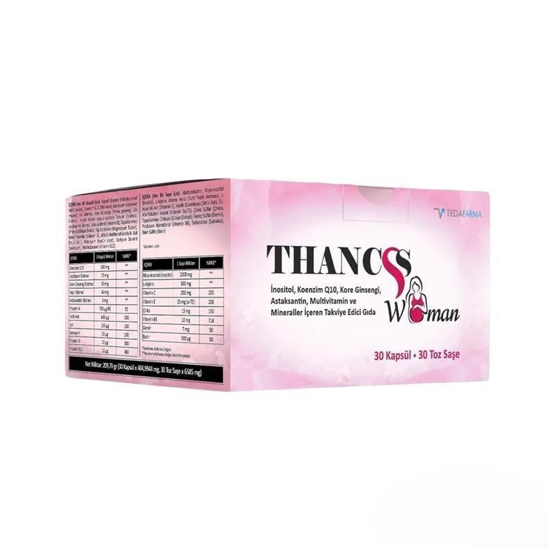 Thancss Woman 30 Kapsül + 30 Saşe-Thancss