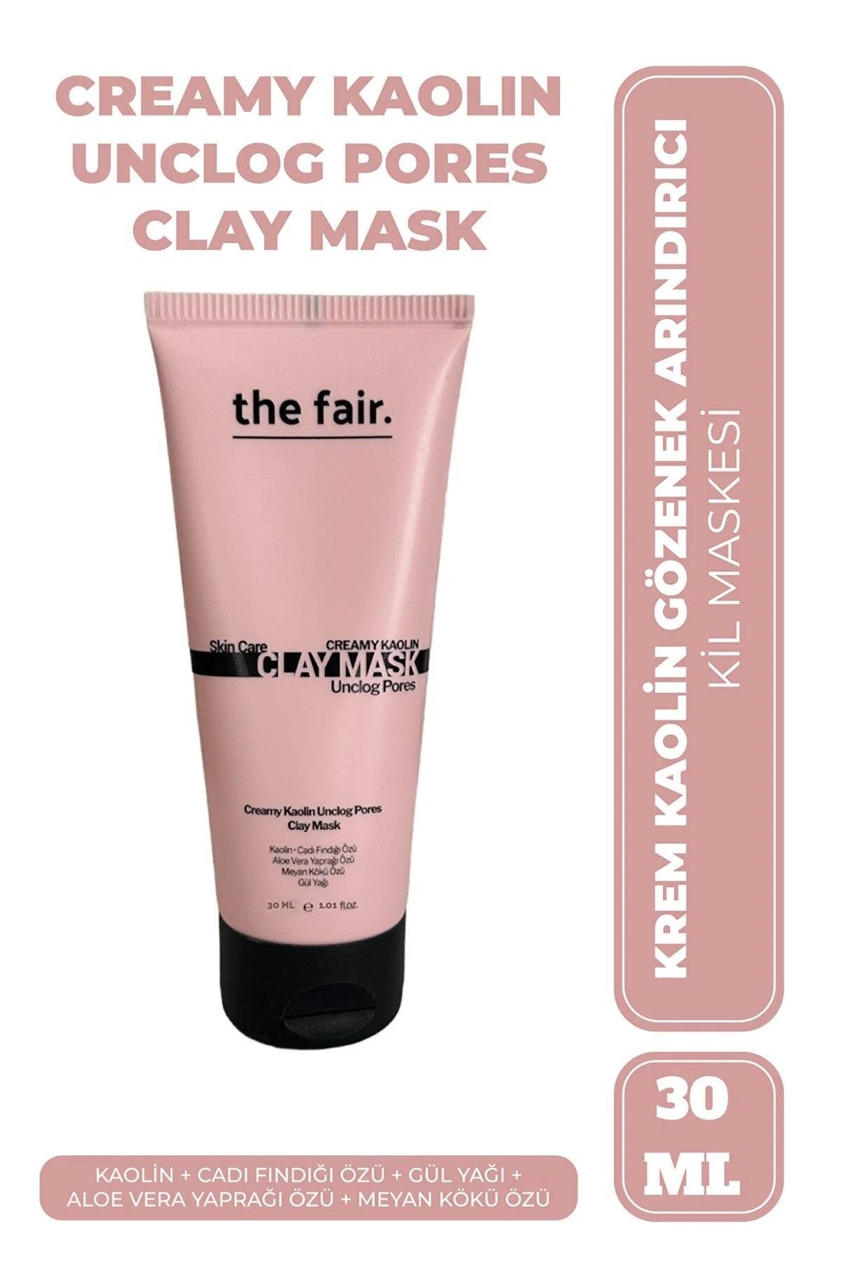 the fair. Creamy Kaolin Gözenek Temizleyen Kil Maskesi 30 ml-The fair.